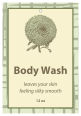 Soothing Rectangle Bath Body Favor Tag